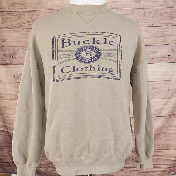 VINTAGE THE BUCKLE CLOTHING 1995 RUSSELL ATHLETIC USA CREW NECK SWEATSHIRT SZ XL - Picture 2 of 12